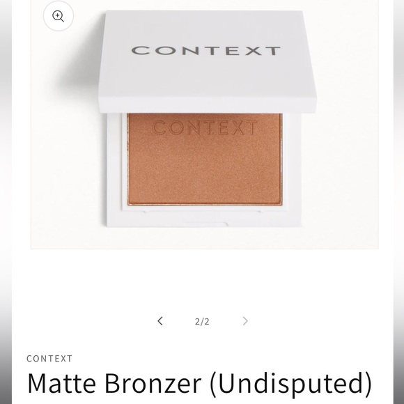 Context Matte Bronzer “Undisputed” - Picture 1 of 2